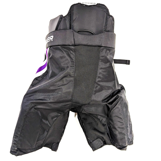 Bauer Nexus - Pantalon de hockey NCAA Pro Stock (noir/violet)